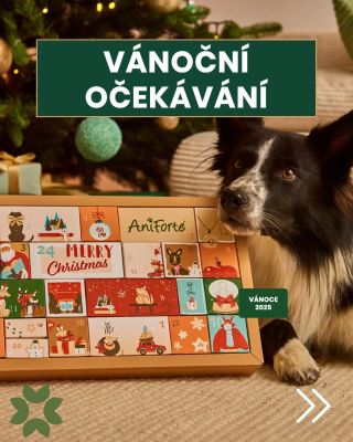 PRÉMIOVÝ ADVENTNÍ KALENDÁŘ pro psy od firmy AniForte je konečně tadyyyyy🌱😍 ❄️24 přírodních překvapení pro zdraví a radost...