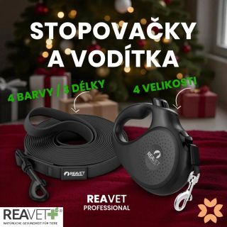 STOPOVAČKY a VODÍTKA ReaVet Professional - různé barvy, různé délky, různé velikosti🐕 Více info:⤵️ Vodítka:...