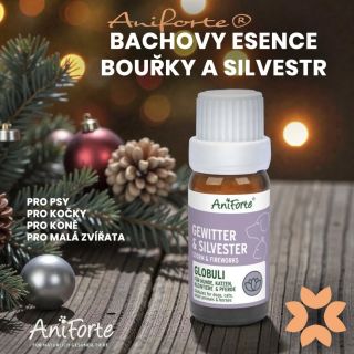 BACHOVY ESENCE - BOUŘKY A SILVESTR od firmy AniForte 🌱 Z přírodních, rostlinných a vysoce kvalitních surovin, dle staré...